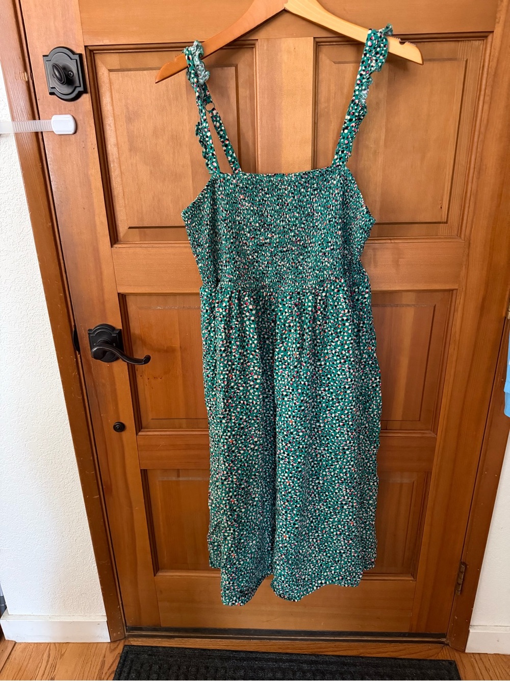 Torrid Green Floral Summer Sundress - Lightweight Spaghetti Strap Dress